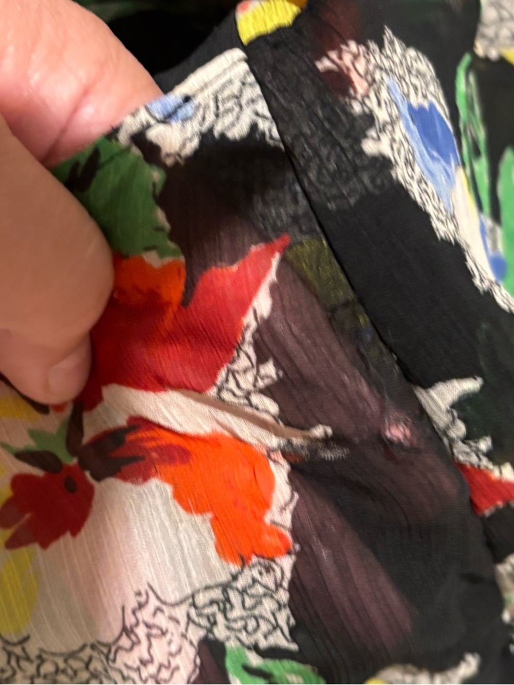 Ralph Lauren Floral Black Maxi Dress - Picture 5 of 5